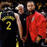 Steph Curry Red Jacket Jacket unisex detail view 3 | Dash Racegear — Show off your fandom with this Steph Curry jacket in striking red, made for standout moments.