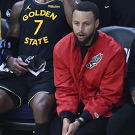 Steph Curry Red Jacket Jacket unisex detail view 5 | Dash Racegear — The vibrant red jacket worn by Steph Curry brings sporty energy to any wardrobe.