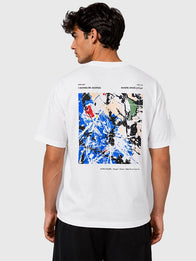 Manchester United x adidas Stone Roses T-Shirt Shirt unisex detail view 6 | Dash Racegear — Stone Roses x Manchester United Adidas White Tee 2026 for Unisex built around club pride and cultural collaboration details