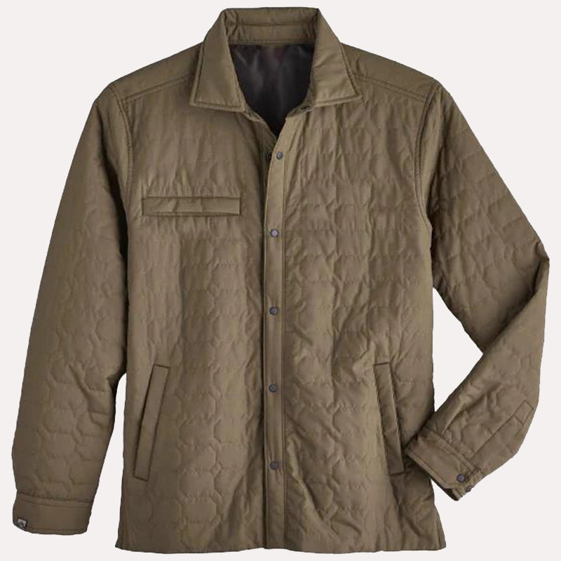 Storm Creek Shirt Jacket Jacket unisex front product view | Dash Racegear — Shirt-Style Jacket – Storm Creek Outdoor Layer