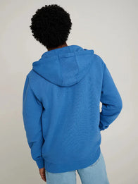 Stranger Things Wrangler Eleven Hoodie Hoodie unisex detail view 4 | Dash Racegear — Wrangler x Stranger Things S05 Eleven Blue Hoodie is perfect for fans layering comfort during cool evenings.