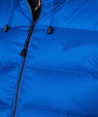 Stylish Blue Puffer Jacket Puffer Jacket unisex detail view 2 | Dash Racegear — Winter Blue Stylish Puffer Jacket