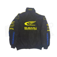 Subaru F1 Racing Y2K Embroidered Bomber Jacket | Dash Racegear