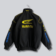 Subaru Rally Vintage Black Jacket | Dash Racegear