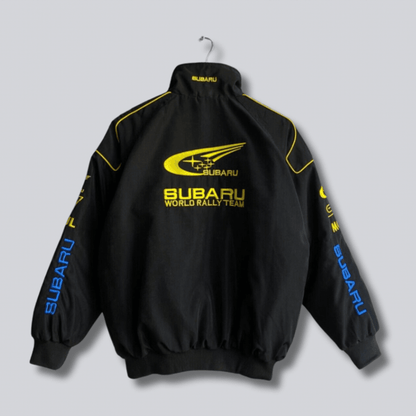Subaru Rally Vintage Black Jacket | Dash Racegear
