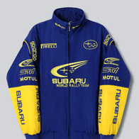 Subaru Rally Vintage Blue Jacket | Dash Racegear