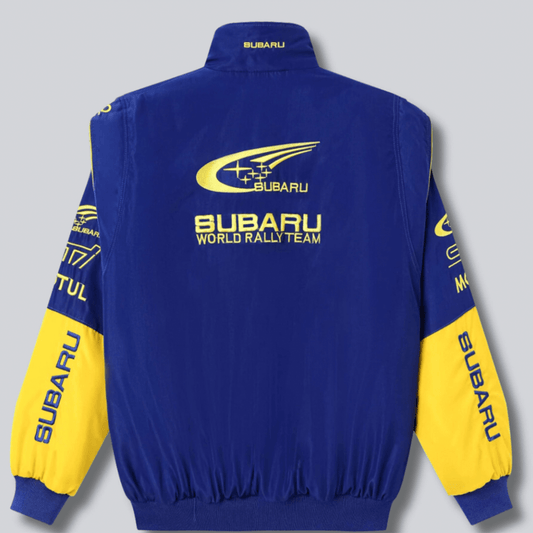 Subaru Rally Vintage Blue Jacket | Dash Racegear