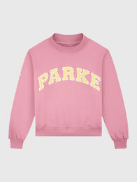 Parke Summerland Varsity Mockneck Sweatshirt Sweatshirt unisex front product view | Dash Racegear — 2026 Varsity Mockneck Sweatshirt by Parke with smooth fabric finish and simple collegiate-inspired styling.
