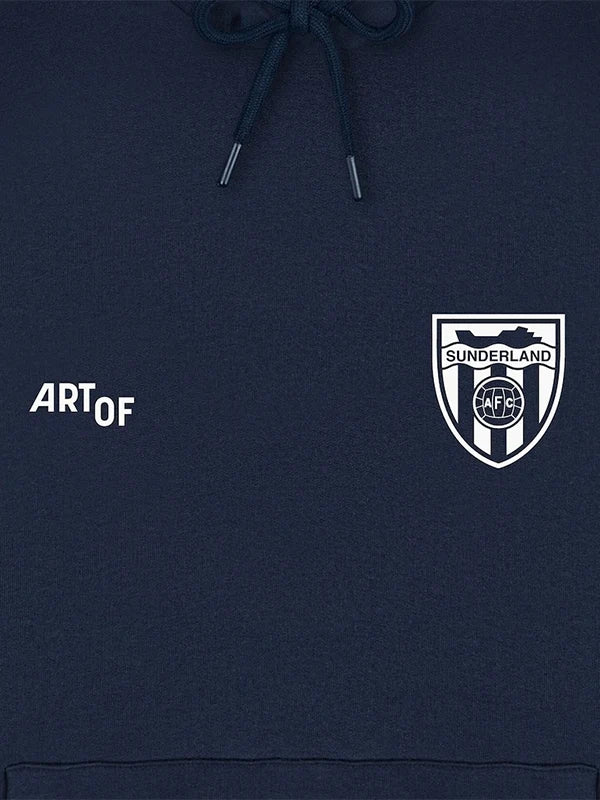 Sunderland x Art of Football Label Print Hoodie Hoodie unisex detail view 4 | Dash Racegear — Sunderland x Art of Football Hoodie with Modern Street Style Appeal
