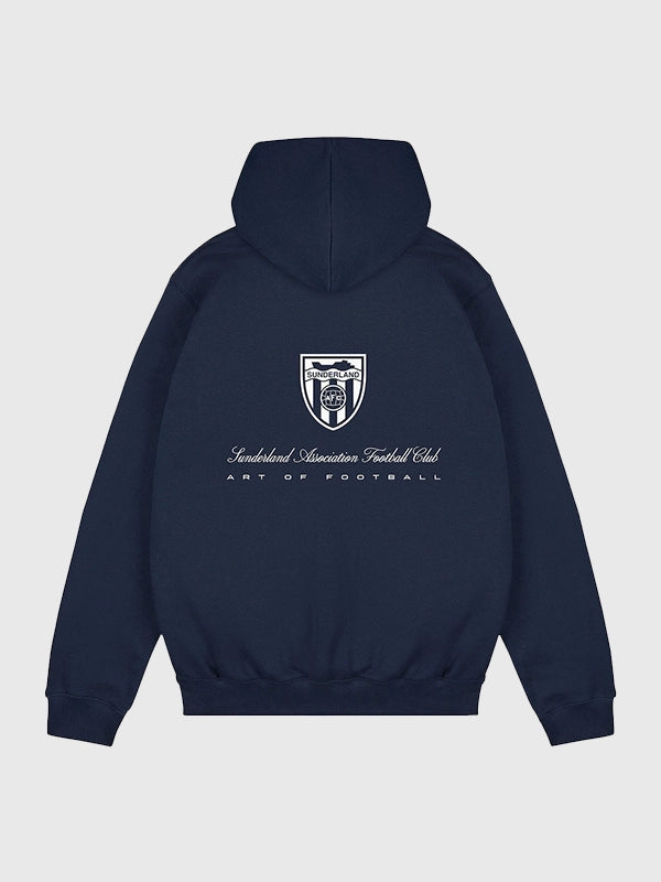 Sunderland x Art of Football Label Print Hoodie Hoodie unisex detail view 2 | Dash Racegear — Eye-Catching Sunderland x Art of Football Label Print Hoodie
