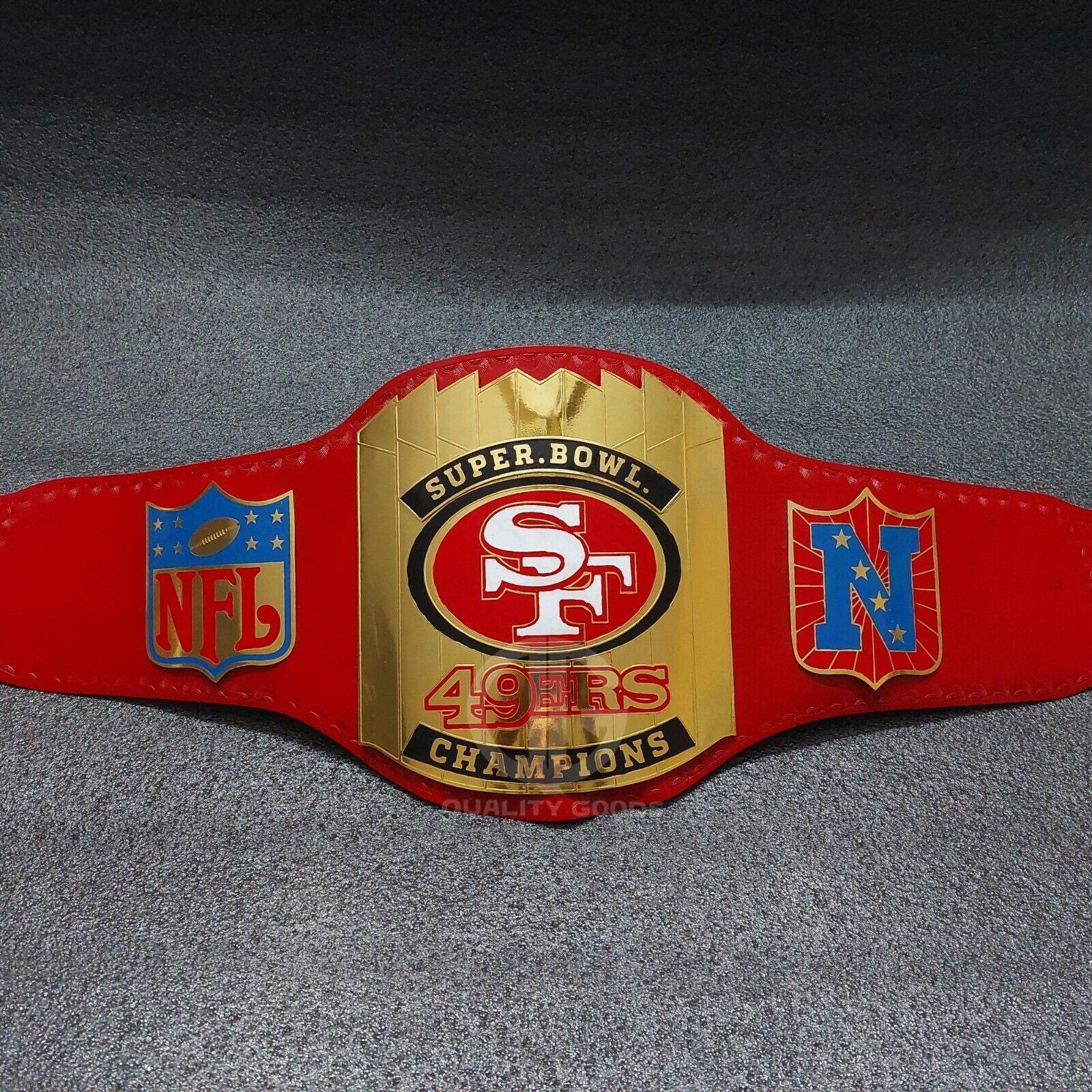 Super Bowl Sf 49ers Championship Inspired Title Belt - 5 | Dash Racegear