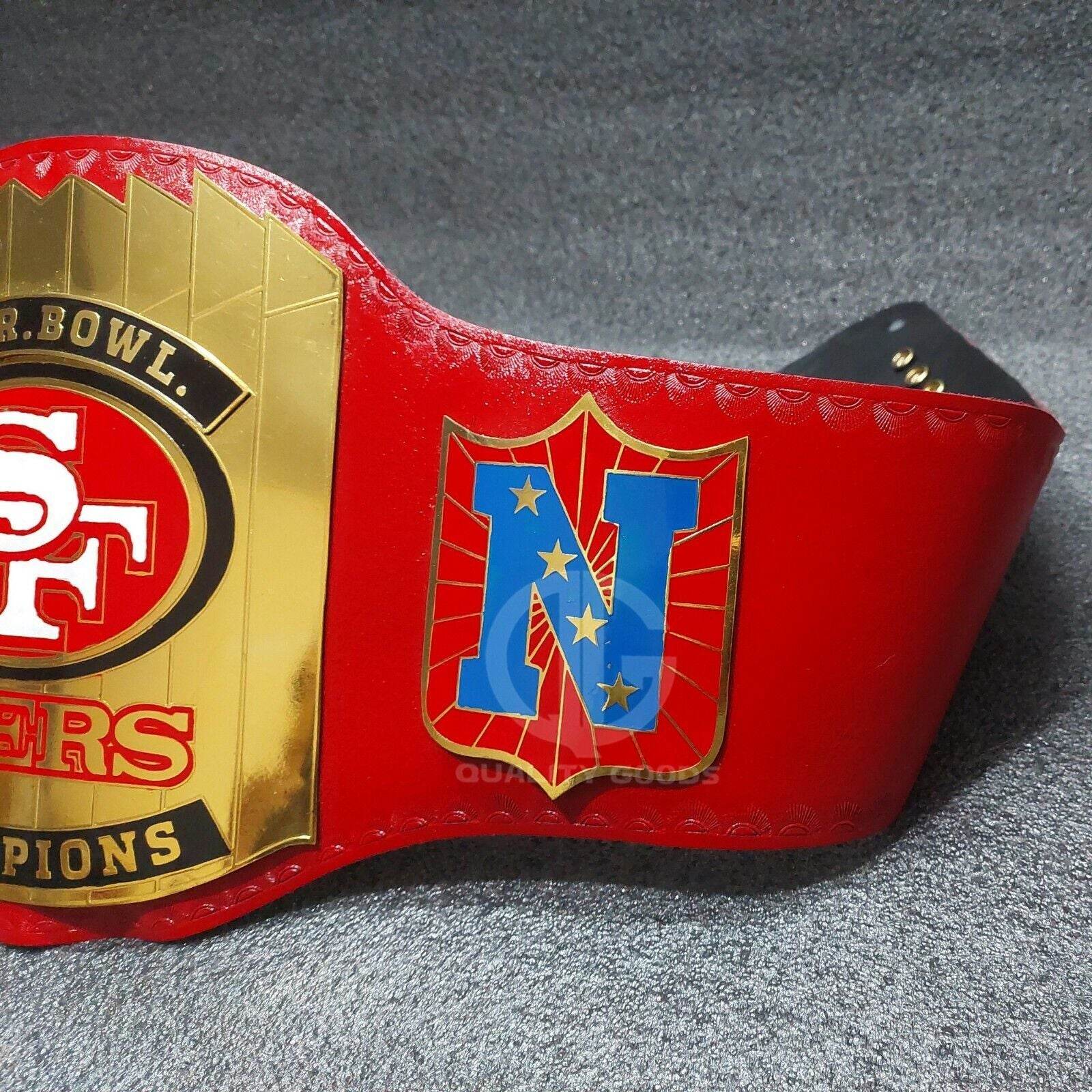 Super Bowl Sf 49ers Championship Inspired Title Belt - 3 | Dash Racegear