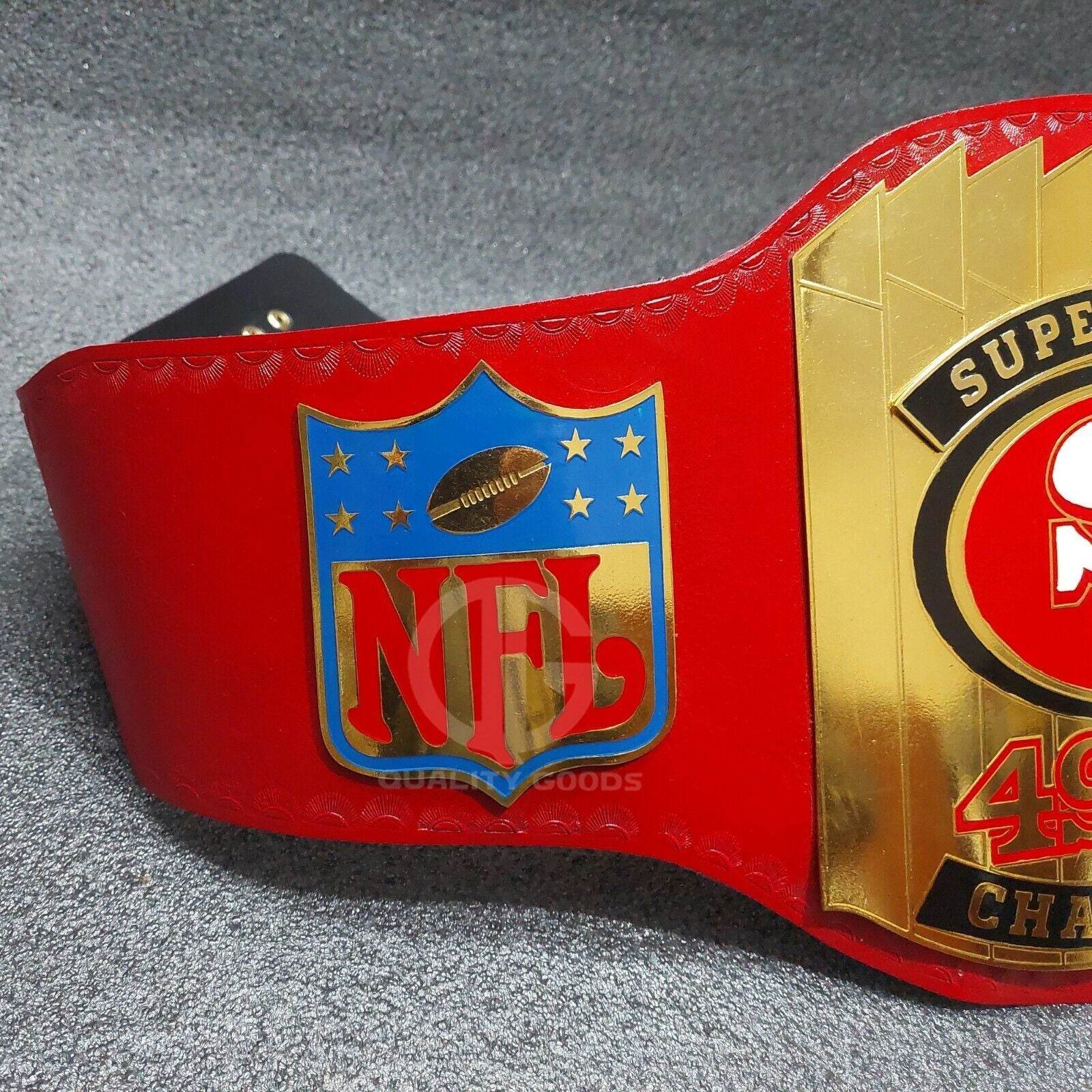 Super Bowl Sf 49ers Championship Inspired Title Belt - 4 | Dash Racegear