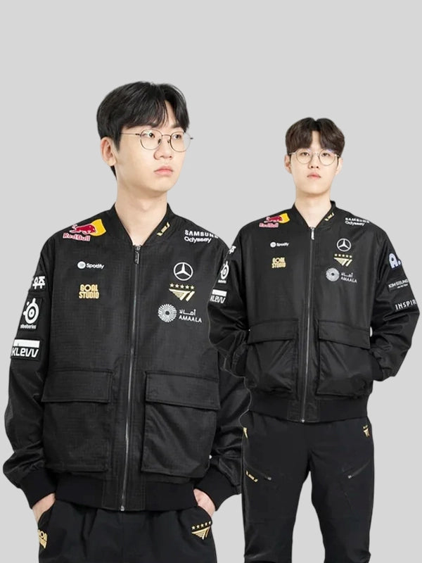 2025 T1 Worlds Uniform Jacket Jacket unisex detail view 4 | Dash Racegear — 2025 T1 Uniform Jacket – Worlds Championship Edition