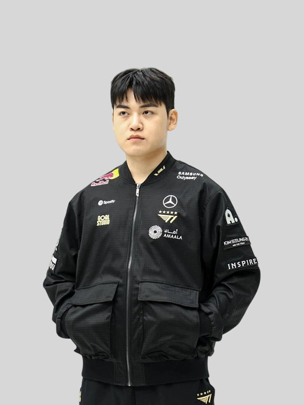 2025 T1 Worlds Uniform Jacket Jacket unisex detail view 6 | Dash Racegear — T1 Worlds Esports Jacket 2025 – Competitive Team Look
