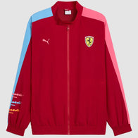 Scuderia Ferrari Puma Special Edition Miami T7 Jacket Jacket unisex front product view | Dash Racegear — Puma x Ferrari Miami T7 Jacket – Limited Edition Racing Style