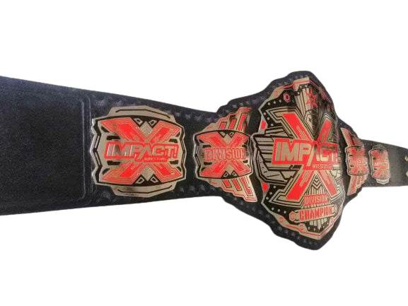 TNA IMPACT X Division Wrestling Championship Title Belt - 4 | Dash Racegear