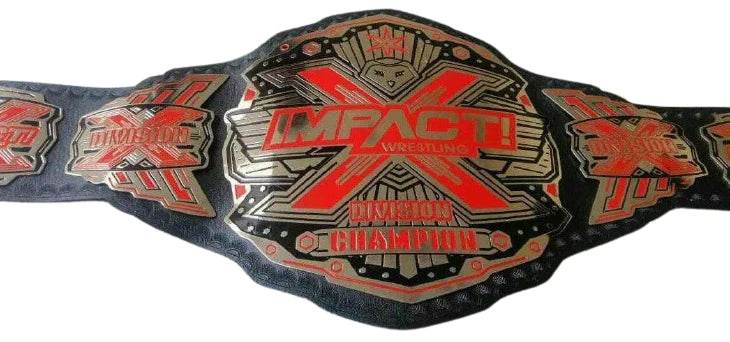 TNA IMPACT X Division Wrestling Championship Title Belt - 2 | Dash Racegear