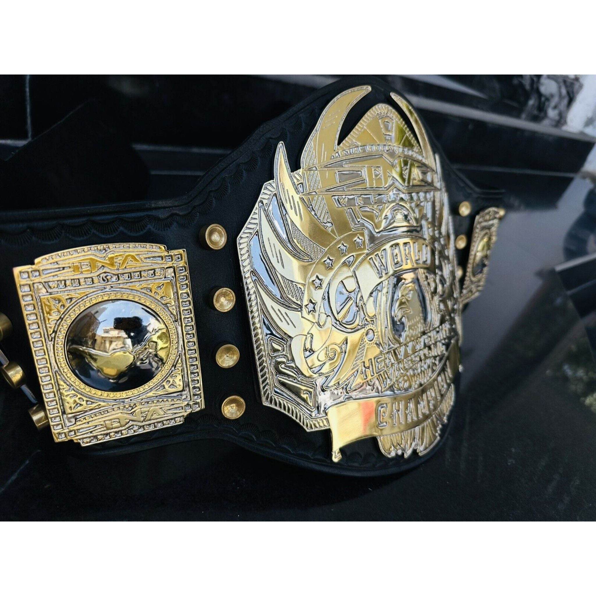 TNA World Heavyweight Championship Inspired Title Belt - 4 | Dash Racegear
