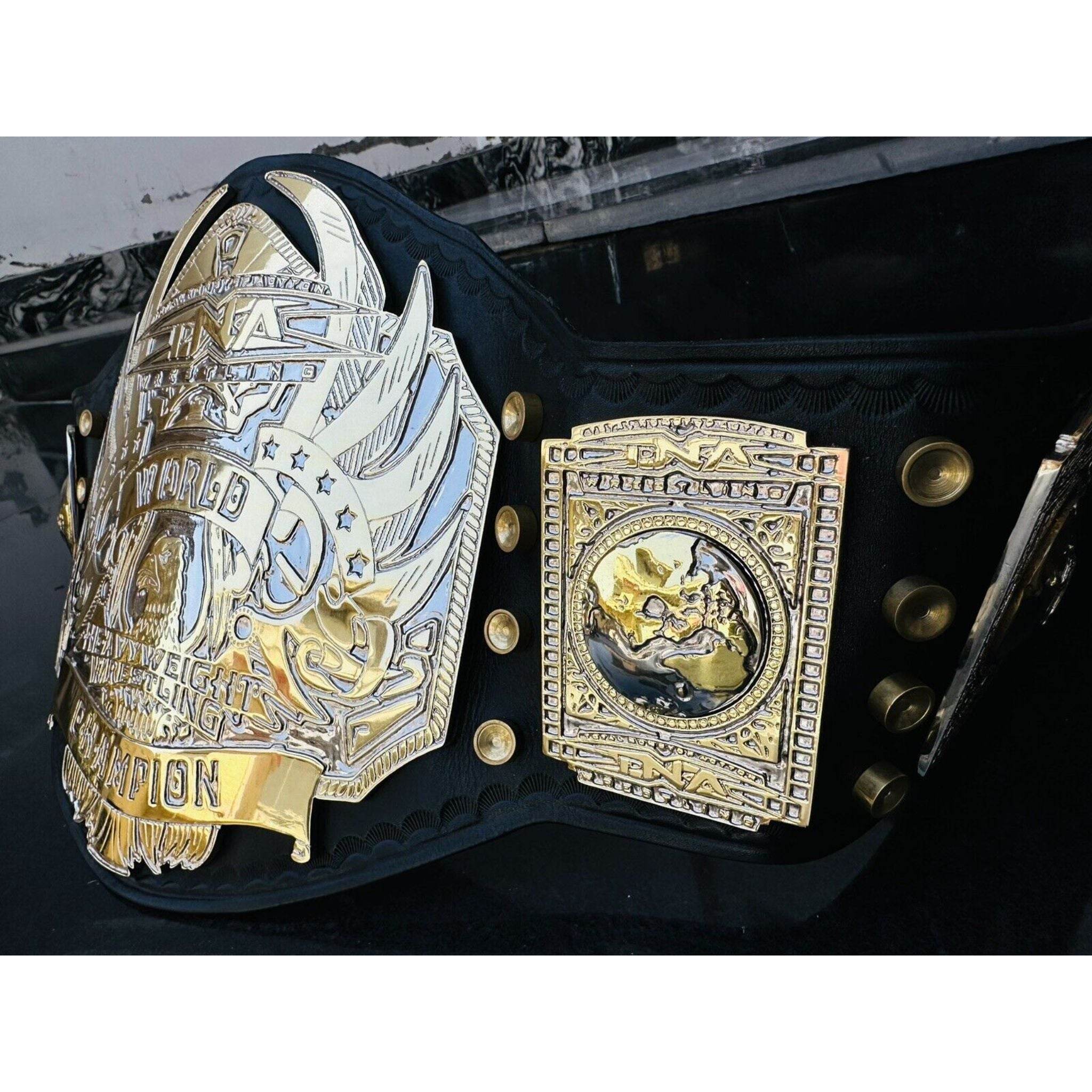 TNA World Heavyweight Championship Inspired Title Belt - 5 | Dash Racegear