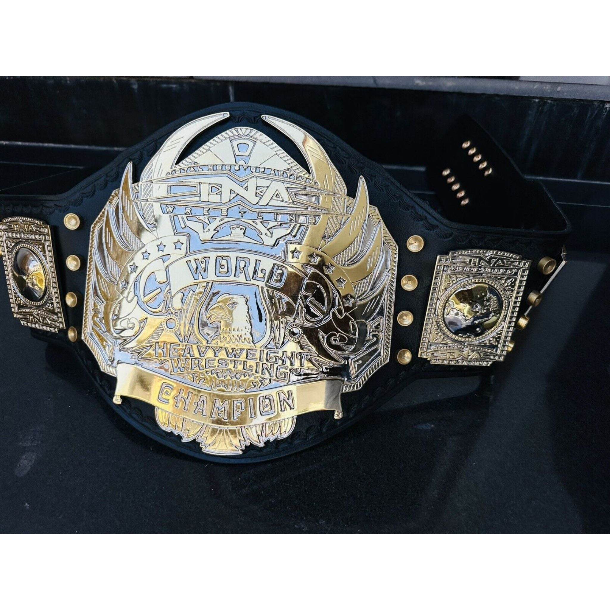 TNA World Heavyweight Championship Inspired Title Belt - 6 | Dash Racegear