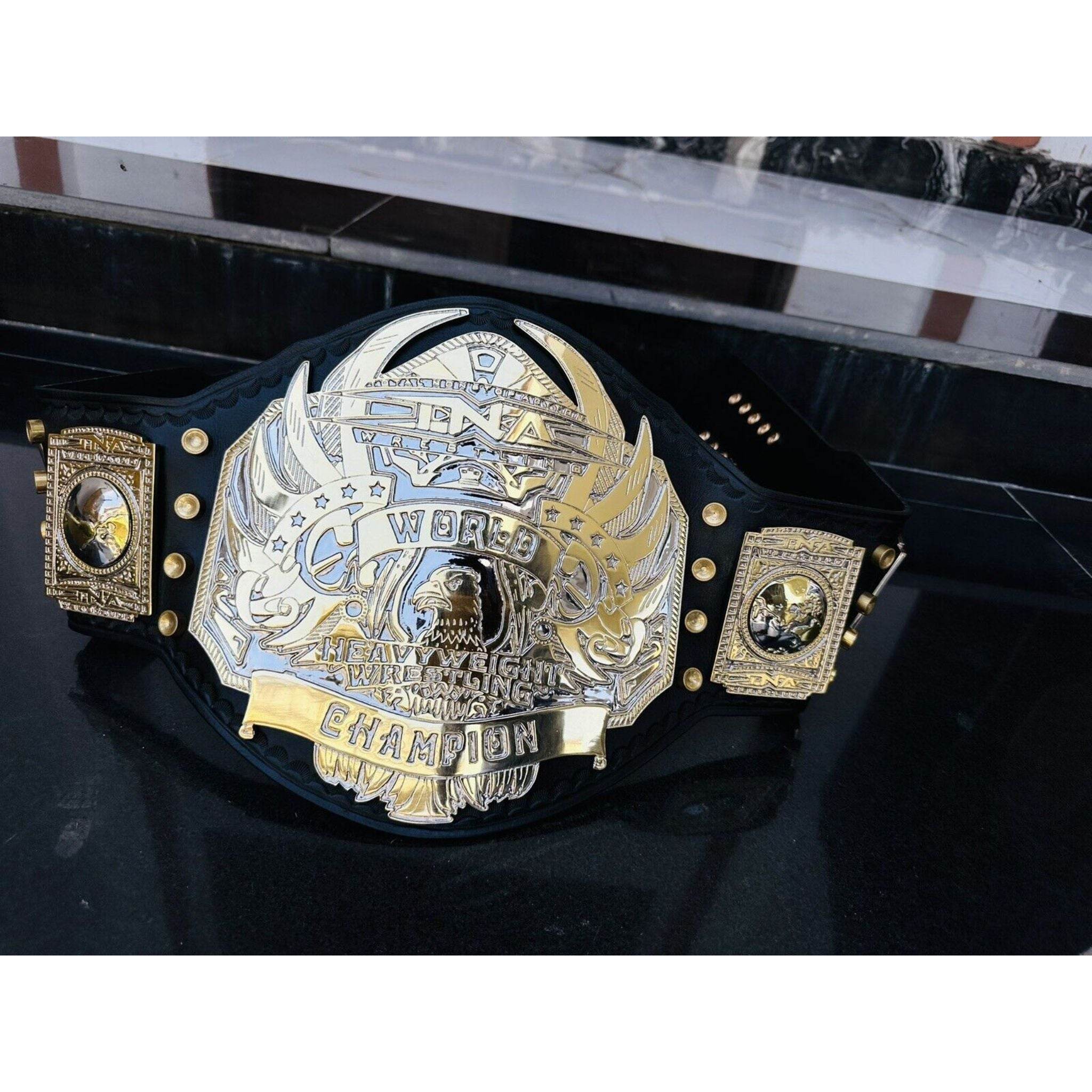 TNA World Heavyweight Championship Inspired Title Belt - 7 | Dash Racegear