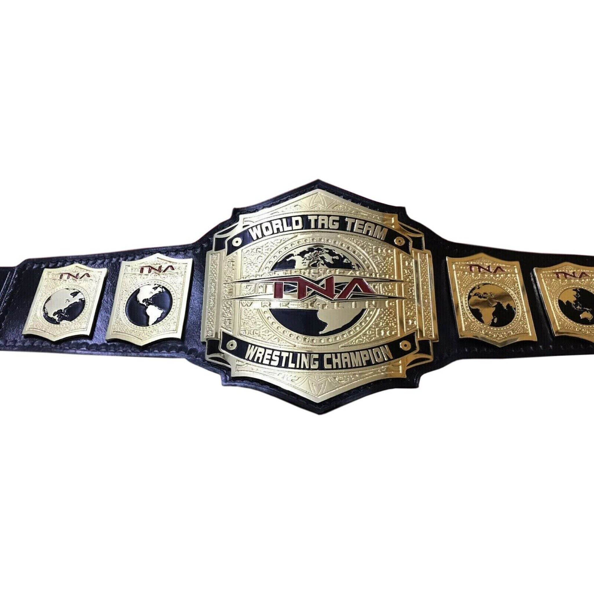 TNA World Tag Team Championship Inspired Title Belt - 2 | Dash Racegear