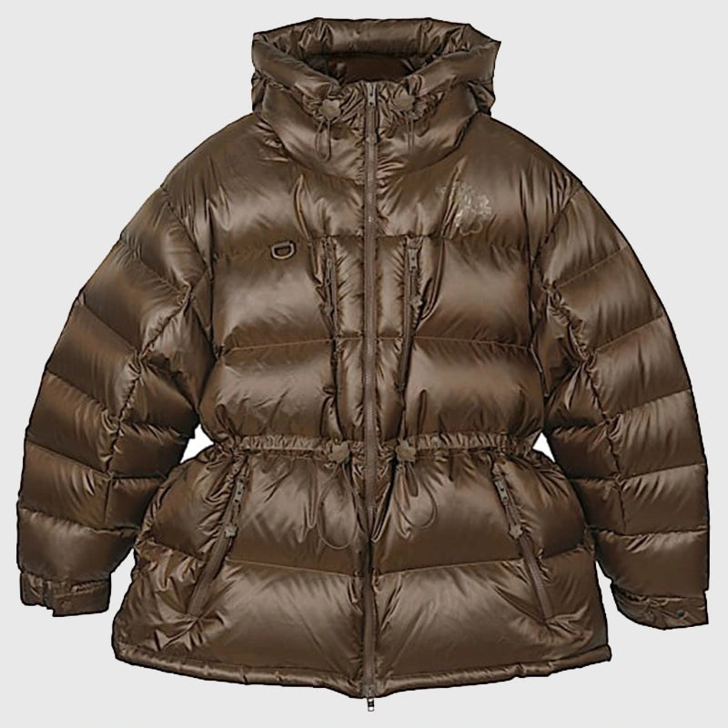 TNF x Cecilie Bahnsen Himalayan Jacket Jacket unisex front product view | Dash Racegear — Cecilie Bahnsen x TNF Himalayan Quilted Puffer Jacket
