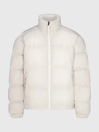 The North Face x Skims 1996 Nuptse Jacket Jacket unisex detail view 5 | Dash Racegear — The North Face × SKIMS Grey 1996 Nuptse Jacket designed with classic down-inspired shaping for elevated urban winter outfits.