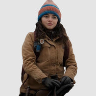 The Last Of Us S02 Isabela Merced Brown Jacket Jacket unisex detail view 6 | Dash Racegear — Isabela Merced Brown Outerwear – The Last of Us S02 Casual Look