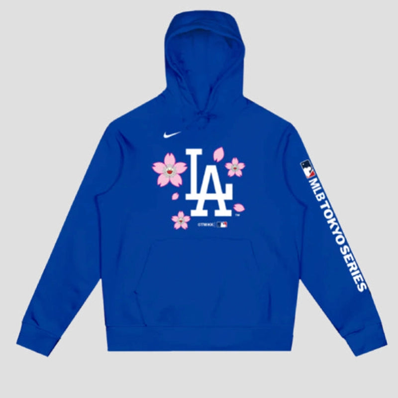 Nike Takashi Murakami x Dodgers Hoodie Hoodie unisex detail view 6 | Dash Racegear — Takashi Murakami Dodgers Sweatshirt – Nike’s Artistic Baseball Fusion