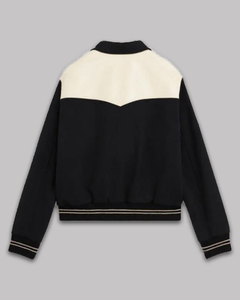Power Book II Ghost Tariq St Patrick Varsity Jacket Varsity Jacket unisex detail view 2 | Dash Racegear — Tariq St Patrick Varsity Jacket