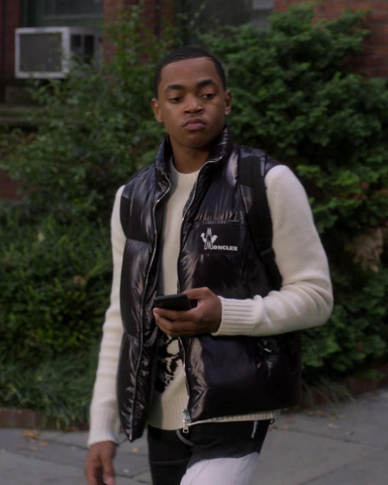Power Book II Ghost Tariq St Patrick Vest Vest unisex front product view | Dash Racegear — Tariq St Patrick Power Book 2 Vest