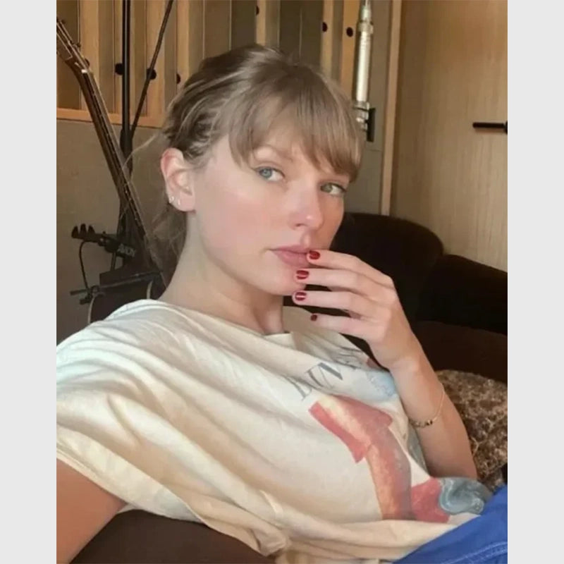 Taylor Swift Born In The Usa Graphics T-Shirt Shirt unisex front product view | Dash Racegear — Trendy Taylor Swift graphic shirt celebrating Born In The USA