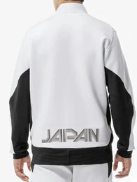 Winter Olympics 2026 Team Japan Kaori Sakamoto Jacket Jacket unisex detail view 7 | Dash Racegear — White and black Japan Opening Ceremony jacket for 2026 Winter Olympics with national emblems and clean design.