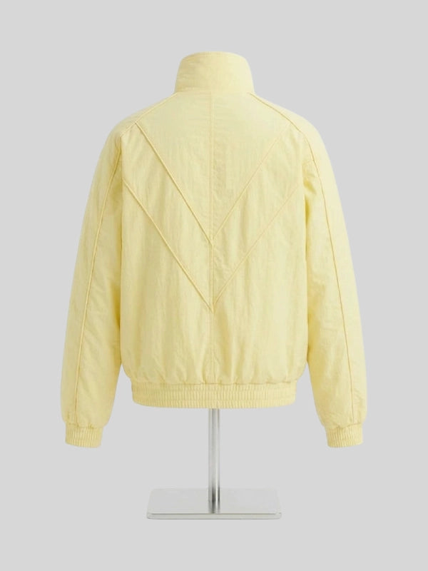 TeamLHChina Lewis Hamilton Yellow Jacket Jacket unisex detail view 6 | Dash Racegear — 2026 China Art Exhibition TeamLH Lewis Hamilton jacket in yellow, perfect for motorsport-inspired outfits.