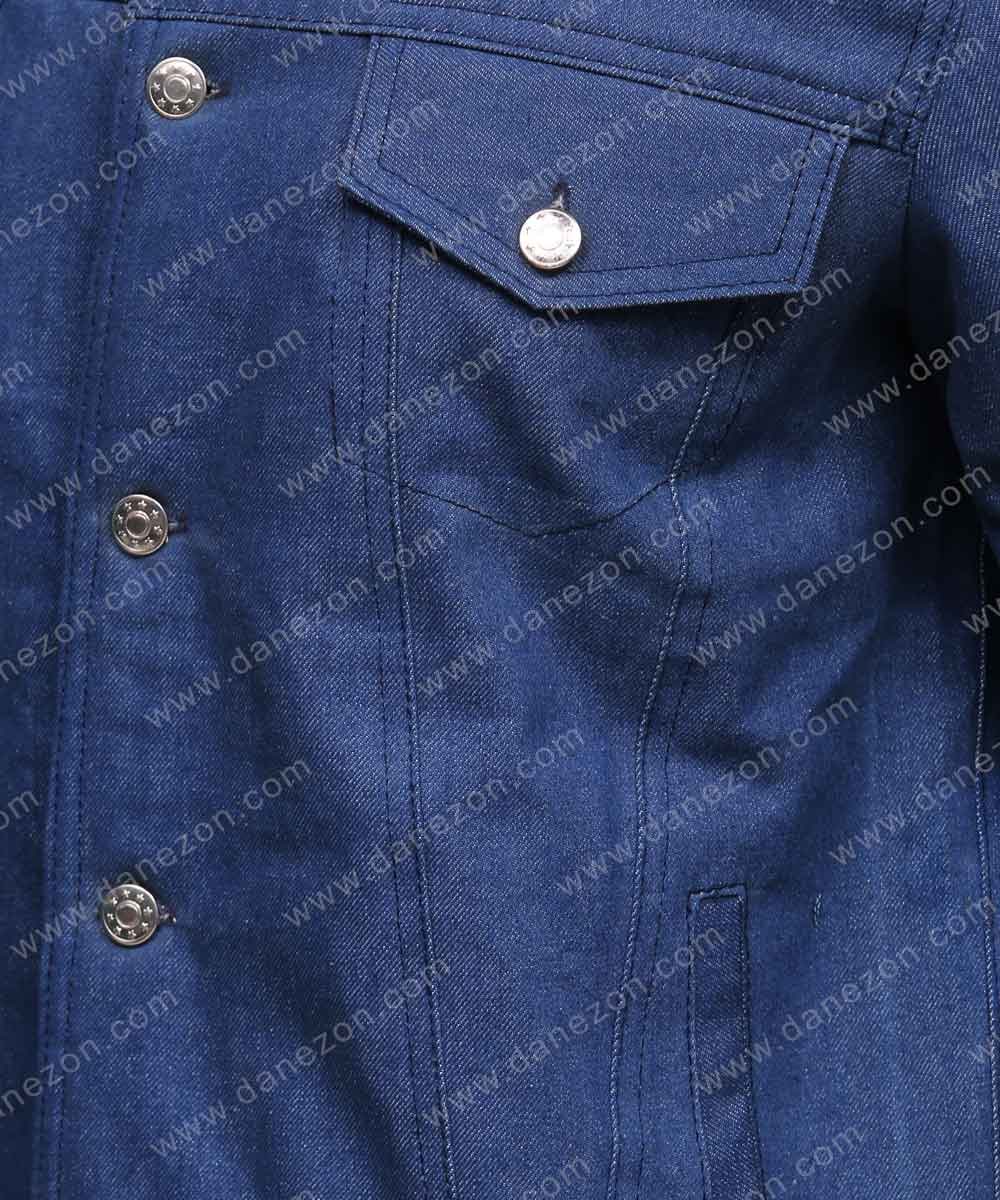 Tell Me Why Tyler Ronan Jacket Jacket unisex detail view 4 | Dash Racegear — Tell Me Why Tyler Ronan Jacket with Shearling Collar