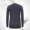 Ski Termoactive T - shirt Odlo Active Warm Eco Kids Stripes BL Top Crew Neck L/S - 2023/24
