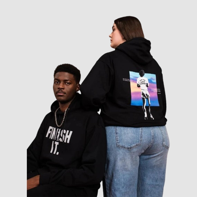 Adidas Terry Fox Finish It Hoodie Hoodie unisex detail view 3 | Dash Racegear — Terry Fox Finish It Pullover – Adidas Inspirational Hoodie
