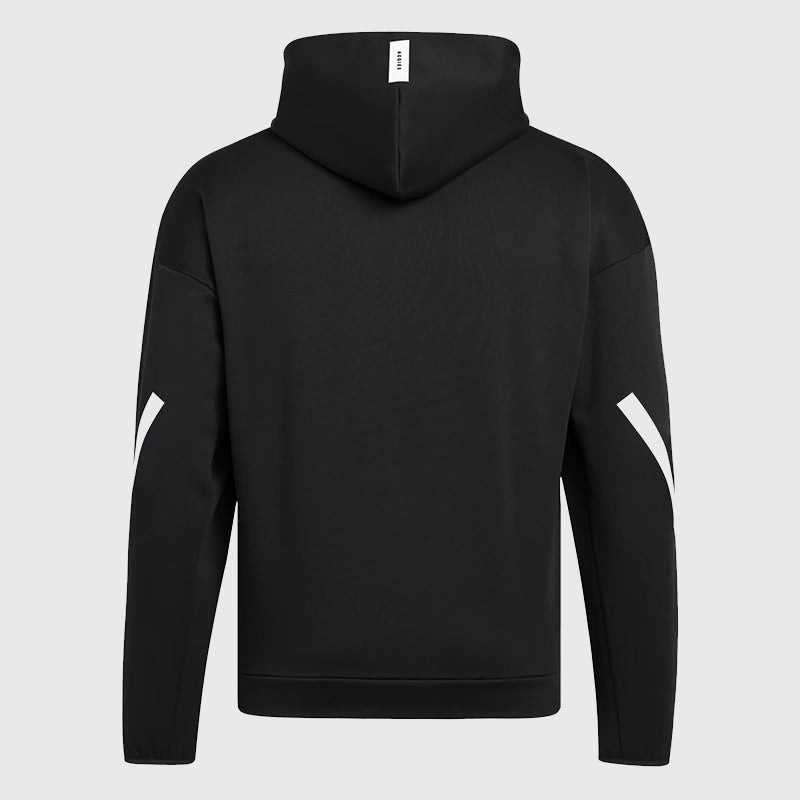 Adidas Texas A&M Aggies Player Travel ZNE Hoodie Hoodie unisex detail view 5 | Dash Racegear — Aggies Player Travel Hoodie – Adidas ZNE Gear for True Fans