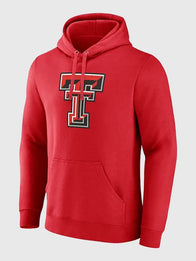 Texas Tech Red Raiders Hoodie Hoodie unisex detail view 2 | Dash Racegear — Red Texas Tech Red Raiders hoodie crafted for fans seeking classic college-inspired style and lasting comfort.