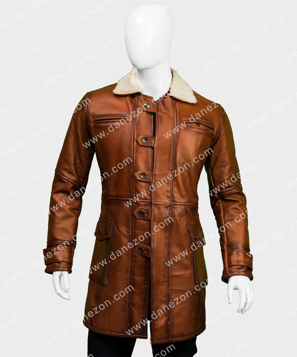 The Dark Knight Rises Bane Coat Jacket unisex front product view | Dash Racegear — Bane Coat