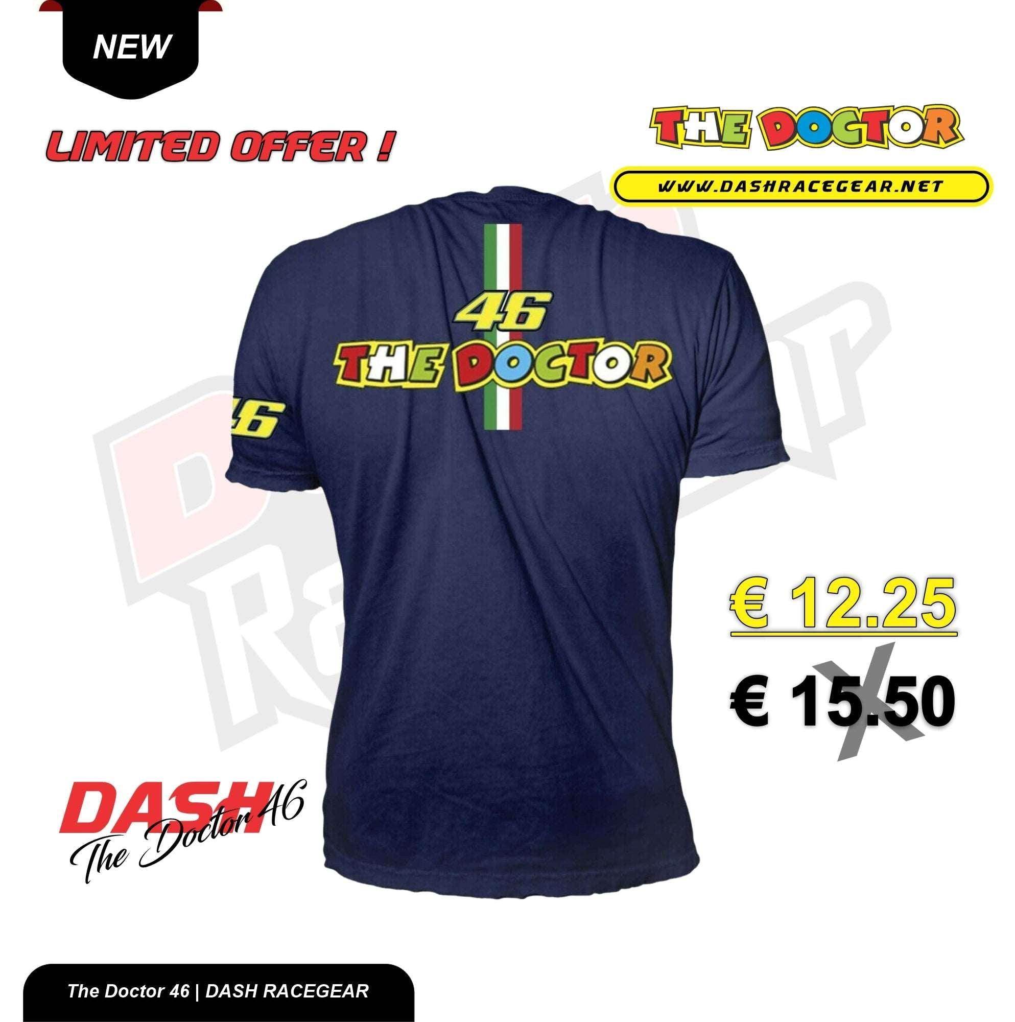 The Doctor Valentino Rossi Racing VR 46 T-SHIRT - Dash Racegear Store