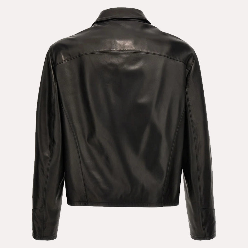 The Equalizer S5 Queen Latifah Black Leather Jacket Leather Jacket unisex detail view 3 | Dash Racegear — Queen Latifah’s The Equalizer 5 Jacket – A Statement Piece
