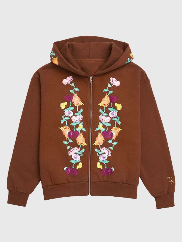 Taylor Swift The Eras Tour Acoustic Piano Zip Up Hoodie Hoodie unisex front product view | Dash Racegear — Limited Edition Taylor Swift The Eras Tour Zip-Up Hoodie 2025