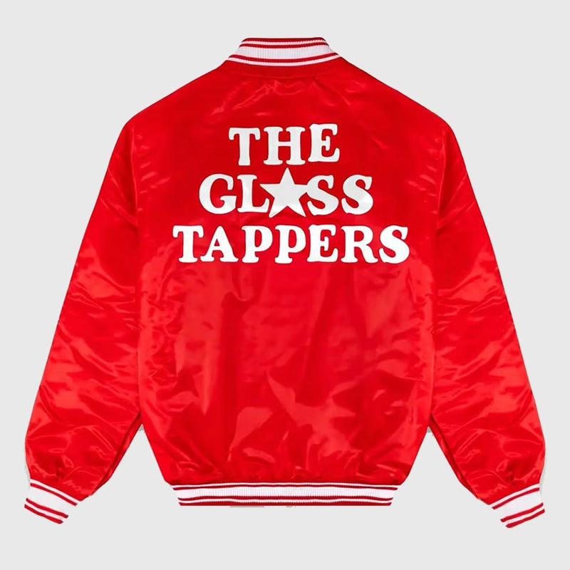 The Glass Tappers x Golf Wang Bomber Jacket Bomber Jacket unisex detail view 2 | Dash Racegear — Retro Vibes – Golf Wang & Glass Tappers Bomber