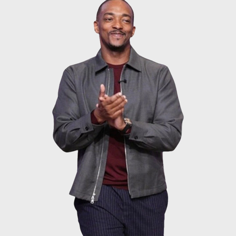 The Jennifer Hudson Show 2025 Anthony Mackie Jacket Jacket unisex detail view 4 | Dash Racegear — Anthony Mackie Outerwear – The Jennifer Hudson Show Fashion