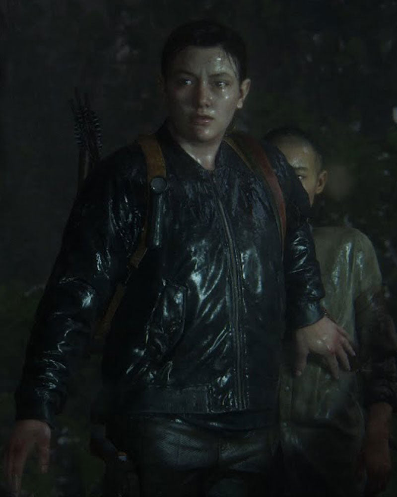 The Last of Us Part II Abby Jacket Jacket unisex detail view 4 | Dash Racegear — The Last of Us Part II Abby Black Jacket