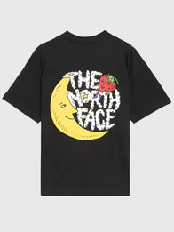 The North Face x Sky High Farm T-Shirt Shirt unisex detail view 2 | Dash Racegear — North Face x Sky High Farm black relaxed tee, unisex fit with bold graphic design for casual urban outfits.