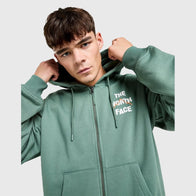 The North Face Sorbetta Oversized Full Zip Hoodie Hoodie unisex detail view 3 | Dash Racegear — The North Face Sorbetta Oversized Hoodie – Full Zip Street Style
